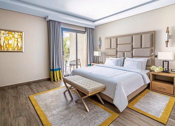 Rixos Premium Magawish Suites & Villas - Wohnbeispiel Suite Lagoon Deluxe (Zimmercodierungen WD1, WC1 & JC1)