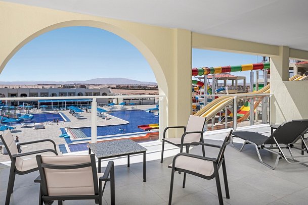 Albatros Makadi Resort - Wohnbeispiel Splash Zimmer Aqua Park (Zimmercodierung B1P)