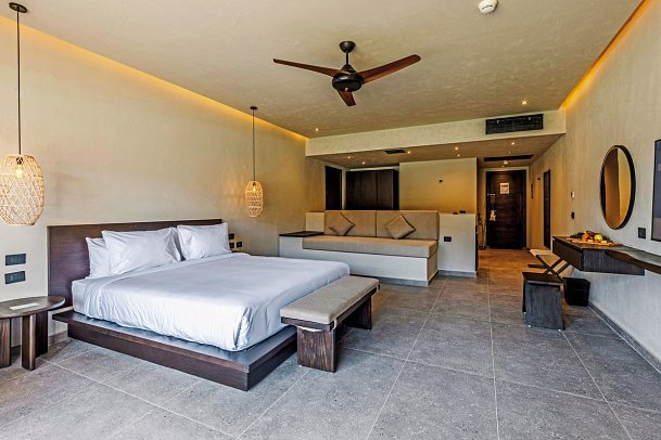 Aldiana Club Naga Bay - Wohnbeispiel Doppelzimmer Meerblick (Zimmercodierungen DBM & DCM)