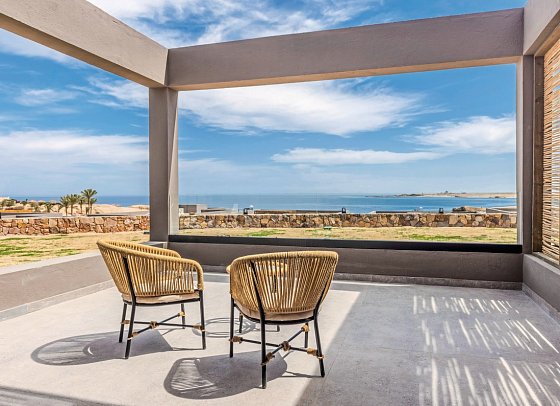 Aldiana Club Naga Bay - Wohnbeispiel Doppelzimmer Meerblick (Zimmercodierungen DBM & DCM)