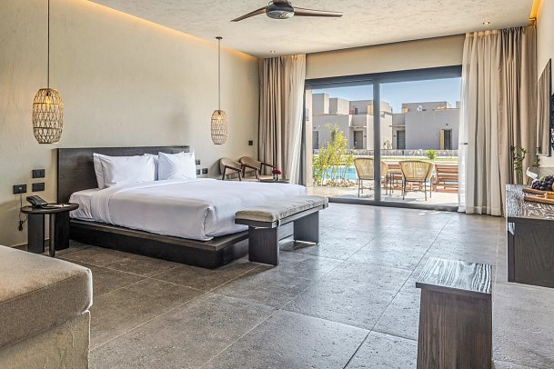 Aldiana Club Naga Bay - Beispiel Bad Doppelzimmer Swim Up (Zimmercodierung DBQ)