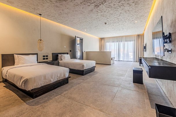 Aldiana Club Naga Bay - Wohnbeispiel Swim Up Familiensuite (Zimmercodierung WBQ)