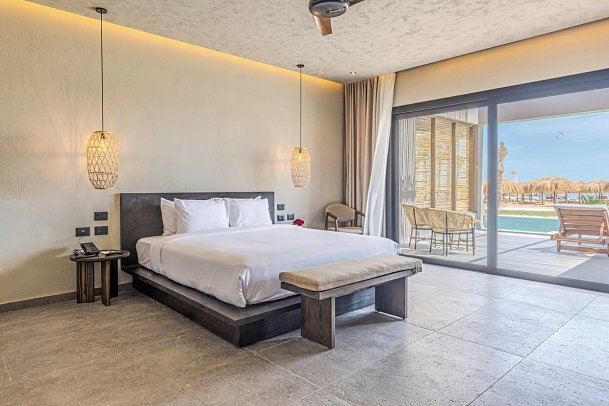 Aldiana Club Naga Bay - Wohnbeispiel Swim Up Juniorsuite Meerblick (Zimmercodierung J1Q)