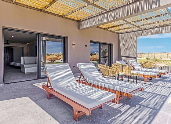 Aldiana Club Naga Bay - Wohnbeispiel Swim Up Familiensuite (Zimmercodierung WBQ)