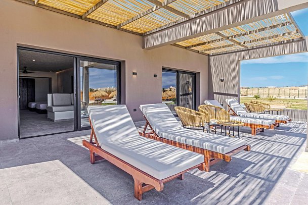 Aldiana Club Naga Bay - Wohnbeispiel Swim Up Familiensuite (Zimmercodierung WBQ)
