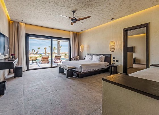 Aldiana Club Naga Bay - Wohnbeispiel Swim Up Familiensuite (Zimmercodierung WBQ)
