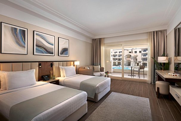 SRNTY Sahl Hasheesh - Wohnbeispiel Doppelzimmer Premium (Zimmercodierung DM1)