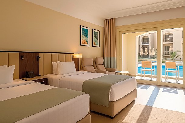 SRNTY Sahl Hasheesh - Wohnbeispiel Doppelzimmer Premium (Zimmercodierungen DM1, DMP & DCP)