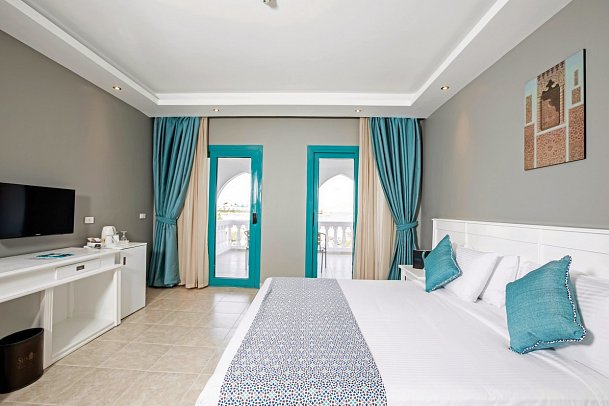 SUNRISE Garden Beach Resort - Wohnbeispiel Doppelzimmer Deluxe Beachfront (Zimmercodierung DGM)