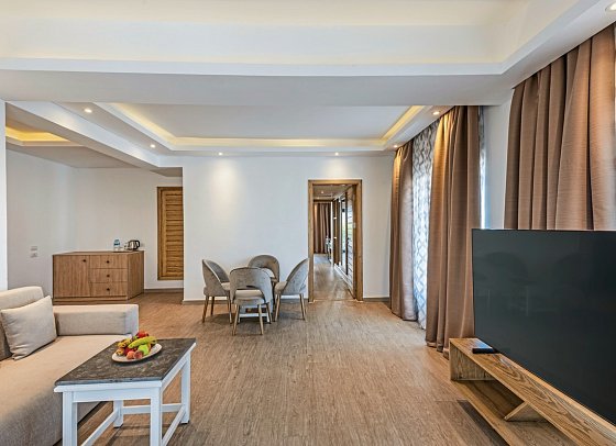 SUNRISE Garden Beach Resort - Wohnbeispiel Juniorsuite Gartenblick (Zimmercodierung JB1)