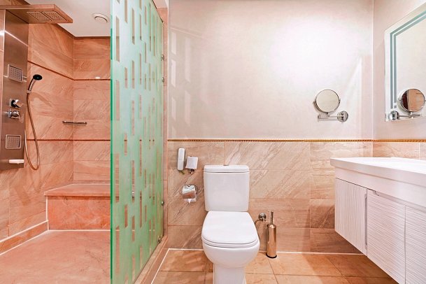 Pickalbatros Dana Beach Resort - Beispiel Bad Familienzimmer (Zimmercodierung FVP)