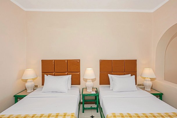 Giftun Azur Resort - Wohnbeispiel Familienzimmer Gartenblick (Zimmercodierung F1G)