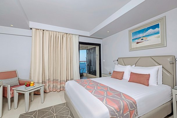 SUNRISE Holidays Resort - Wohnbeispiel Doppelzimmer Superior Meerblick (Zimmercodierung DSM)