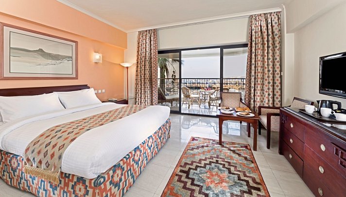 SUNRISE Holidays Resort - Wohnbeispiel Doppelzimmer Deluxe Meerblick (Zimmercodierung DDM)