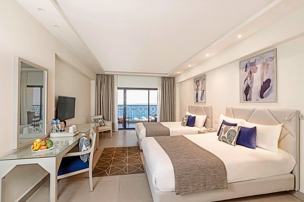SUNRISE Holidays Resort - Wohnbeispiel Doppelzimmer Premium Meerblick (Zimmercodierung DMM)