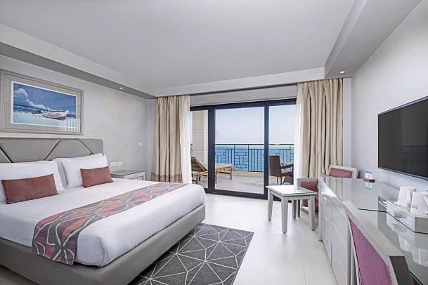 SUNRISE Holidays Resort - Wohnbeispiel Doppelzimmer Premium Meerblick (Zimmercodierung DMM)