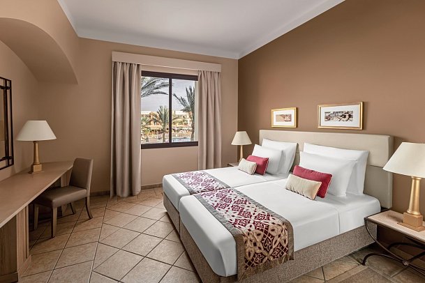 JAZ Makadi Saraya Resort - Wohnbeispiel Apt. 1 Schlafzimmer Poolblick/DERTOUR Suite Poolblick (Zimmercodierungen ABP, WBP & WIP)