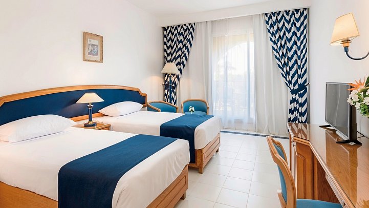 Desert Rose - Wohnbeispiel Doppelzimmer Gartenblick (Zimmercodierungen D6G & DCG)