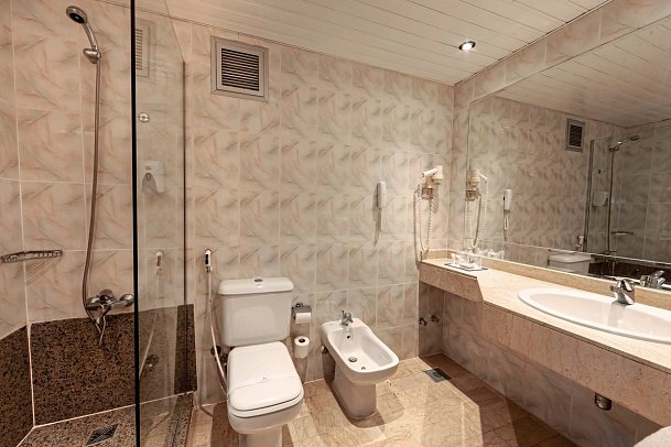 Pharaoh Azur Resort - Beispiel Bad Doppelzimmer Standard (Zimmercodierungen DG1, DC1, DP1, DGP & DCP)