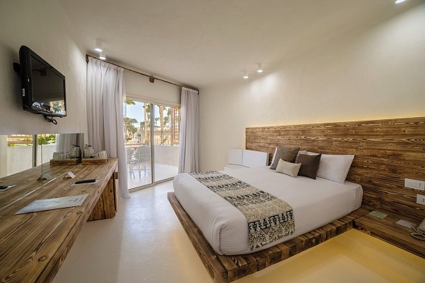 Meraki Resort - Wohnbeispiel Doppelzimmer Gartenblick Gypster (Zimmercodierung D6G)