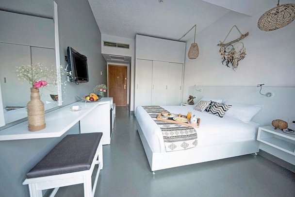 Meraki Resort - Wohnbeispiel Doppelzimmer Double Trouble (Zimmercodierung DG3)