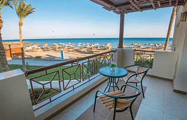 Imperial Shams Abu Soma - Beispiel Balkon (Zimmercodierungen DB1, DP1, DC1, DPN, DGN & DCN)