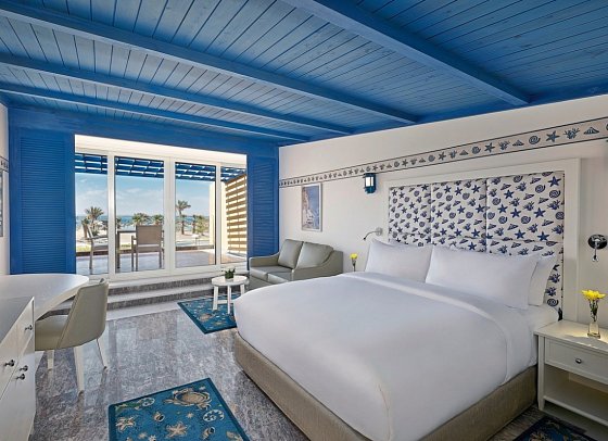 Hilton Hurghada Plaza - Wohnbeispiel King Duplex Premium Meerblick (Zimmercodierung UMM)