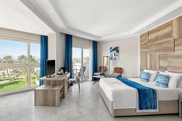 The V Luxury Resort Sahl Hasheesh - Wohnbeispiel Panoramic Suite Meerblick (Zimmercodierung W1M)
