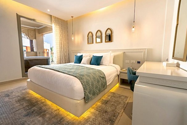 Sentido Mamlouk Palace Resort - Wohnbeispiel Jacuzzi Suite Garden View (Zimmercodierung JB1)