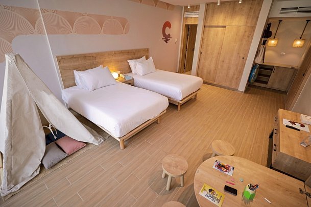 Calimera Blend Paradise - Wohnbeispiel Suite Familie (Zimmercodierung WI1)