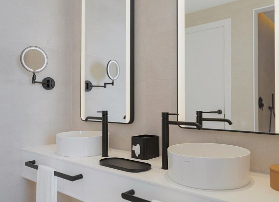 Riomar Ibiza, a Tribute Portfolio Hotel by Marriott - Wohnbeispiel Doppelzimmer Deluxe Meerblick (Zimmercodierung D1M)
