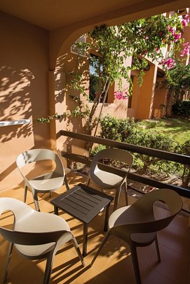 Insotel Club Tarida Playa - Beispiel Balkon (Zimmercodierung FB1)