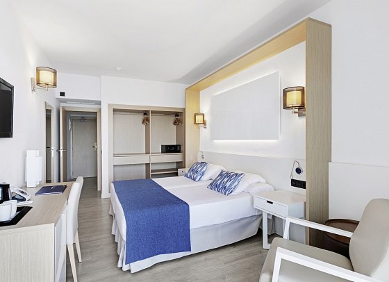THB Los Molinos - Wohnbeispiel Doppelzimmer Meerblick (Zimmercodierung DBM)