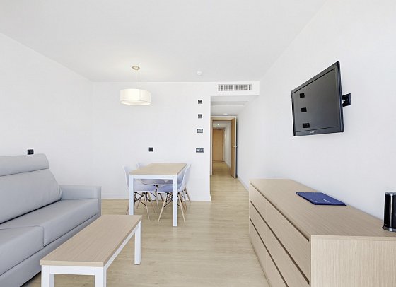 THB Los Molinos - Wohnbeispiel Appartement 1 Schlafzimmer (Zimmercodierung AB1)