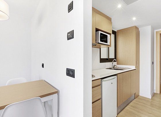 THB Los Molinos - Wohnbeispiel Appartement 1 Schlafzimmer (Zimmercodierung AB1)