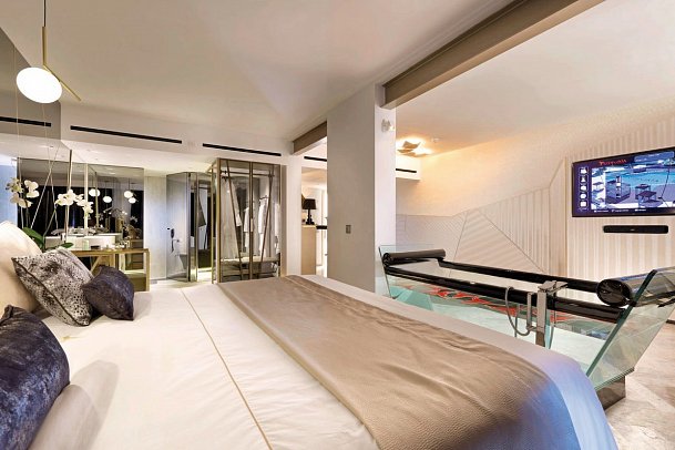 Ushuaïa Ibiza Beach - Wohnbeispiel The Suite (Club) (Zimmercodierung WB1)