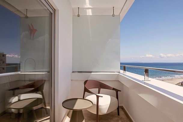 The Unexpected Ibiza Hotel - Beispiel Balkon (Zimmercodierung DBN)