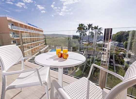 Invisa Es Pla - Beispiel Balkon (Zimmercodierung DM1)