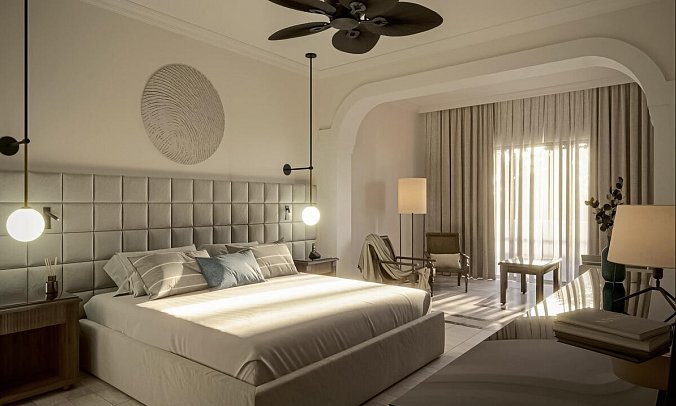 Grand Palladium White Island Resort & Spa - Wohnbeispiel Juniorsuite Beachside (Zimmercodierung J9O)