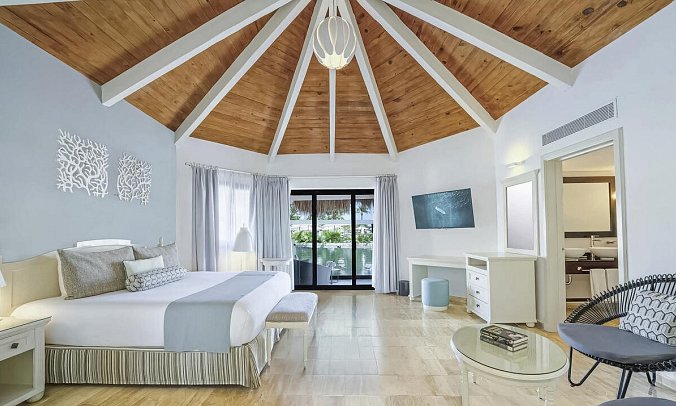 Grand Palladium White Island Resort & Spa - Wohnbeispiel Romance Bungalow by the Lake (Zimmercodierung BBC)