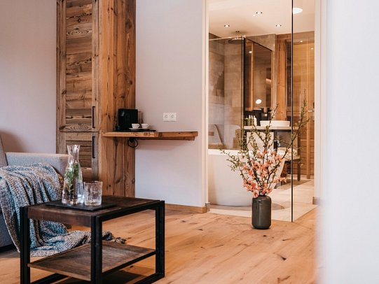 VAYA Zillertal - Wohnbeispiel Suite Spa (Zimmercodierung WB1)