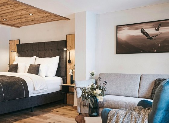 VAYA Nauders - Wohnbeispiel Doppelzimmer Deluxe (Zimmercodierung DD1)