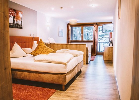 Sunny - Wohnbeispiel Doppelzimmer mit Schlafsofa (Zimmercodierung DB2)