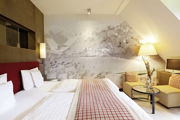 Schlosshotel Kitzbühel - Wohnbeispiel Doppelzimmer Executive (Zimmercodierung DB1)