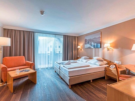 SCOL Sporthotel Zillertal - Wohnbeispiel Doppelzimmer Spieljoch S1 (Zimmercodierung DF1)