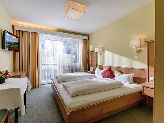 Hotel Harfenwirt & Nebenhaus - Wohnbeispiel Doppelzimmer Standard (Zimmercodierung DG1)