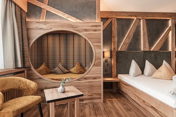 Aktiv- und Wellnesshotel Kohlerhof - Wohnbeispiel Familysuite 2 Raum (Zimmercodierung WI1)