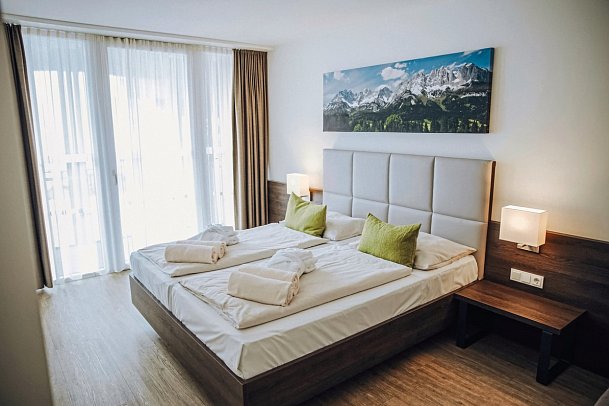 alpenhotel Kaiserfels - Wohnbeispiel Juniorsuite (Zimmercodierung JB1)