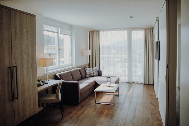 alpenhotel Kaiserfels - Wohnbeispiel Juniorsuite Executive (Zimmercodierung JT1)