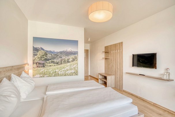 COOEE alpin Hotel Kitzbüheler Alpen - Wohnbeispiel Doppelzimmer (Zimmercodierungen DB1 & DC1)